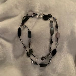 Silpada mixed pearl and stone necklace